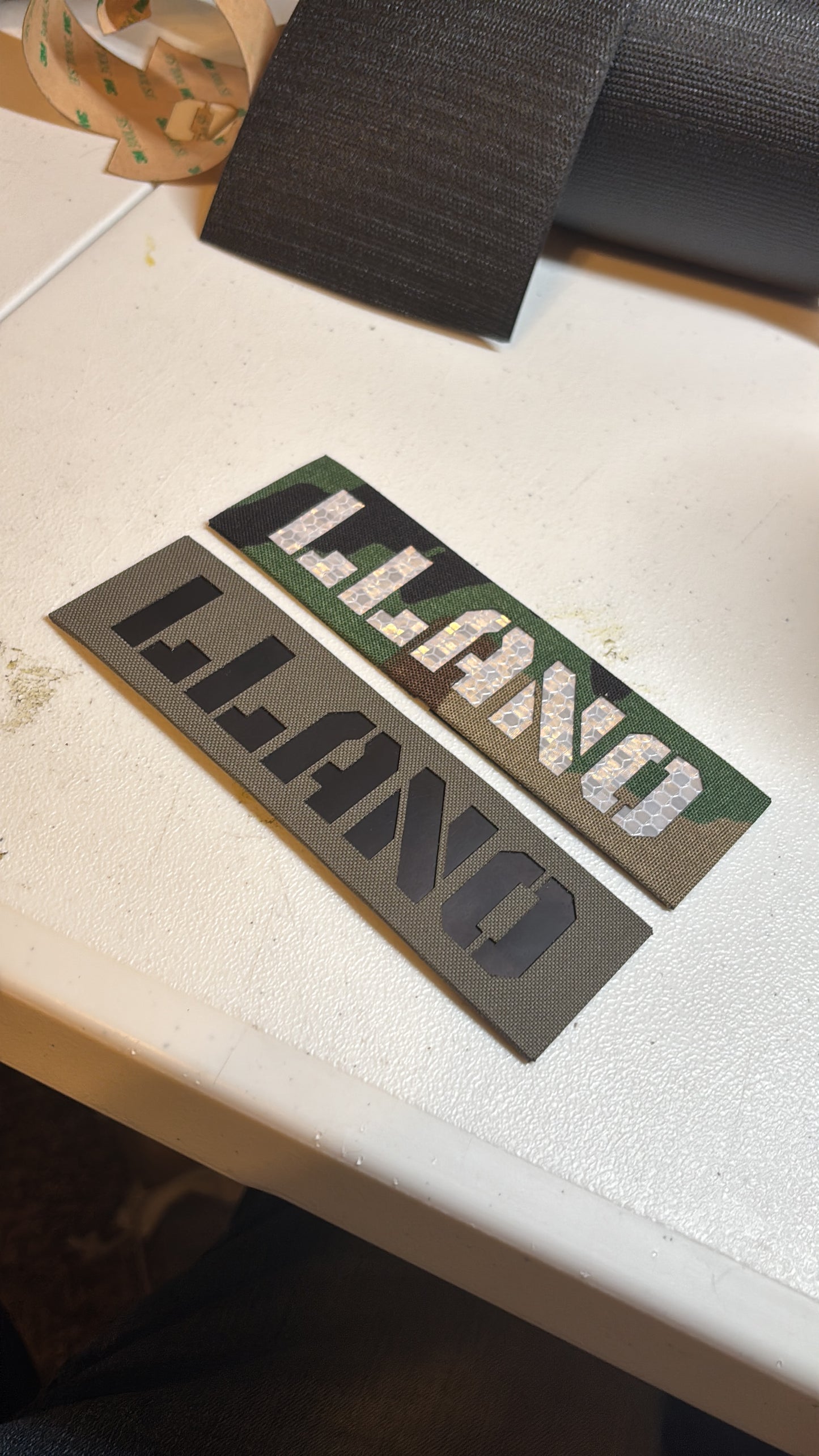 Custom Cordura Name Tapes