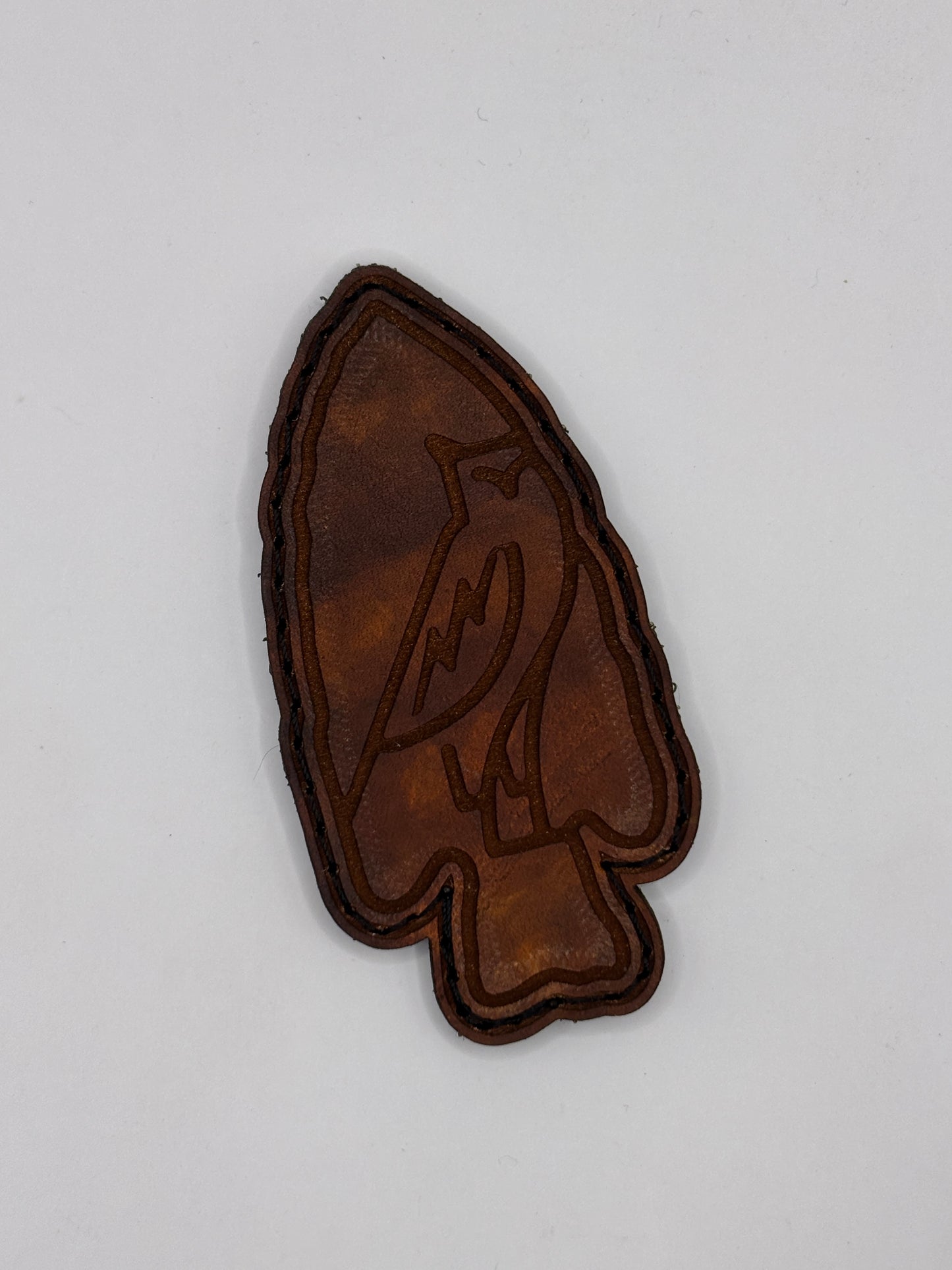 Ex Umbris Design Leather Velcro Patch