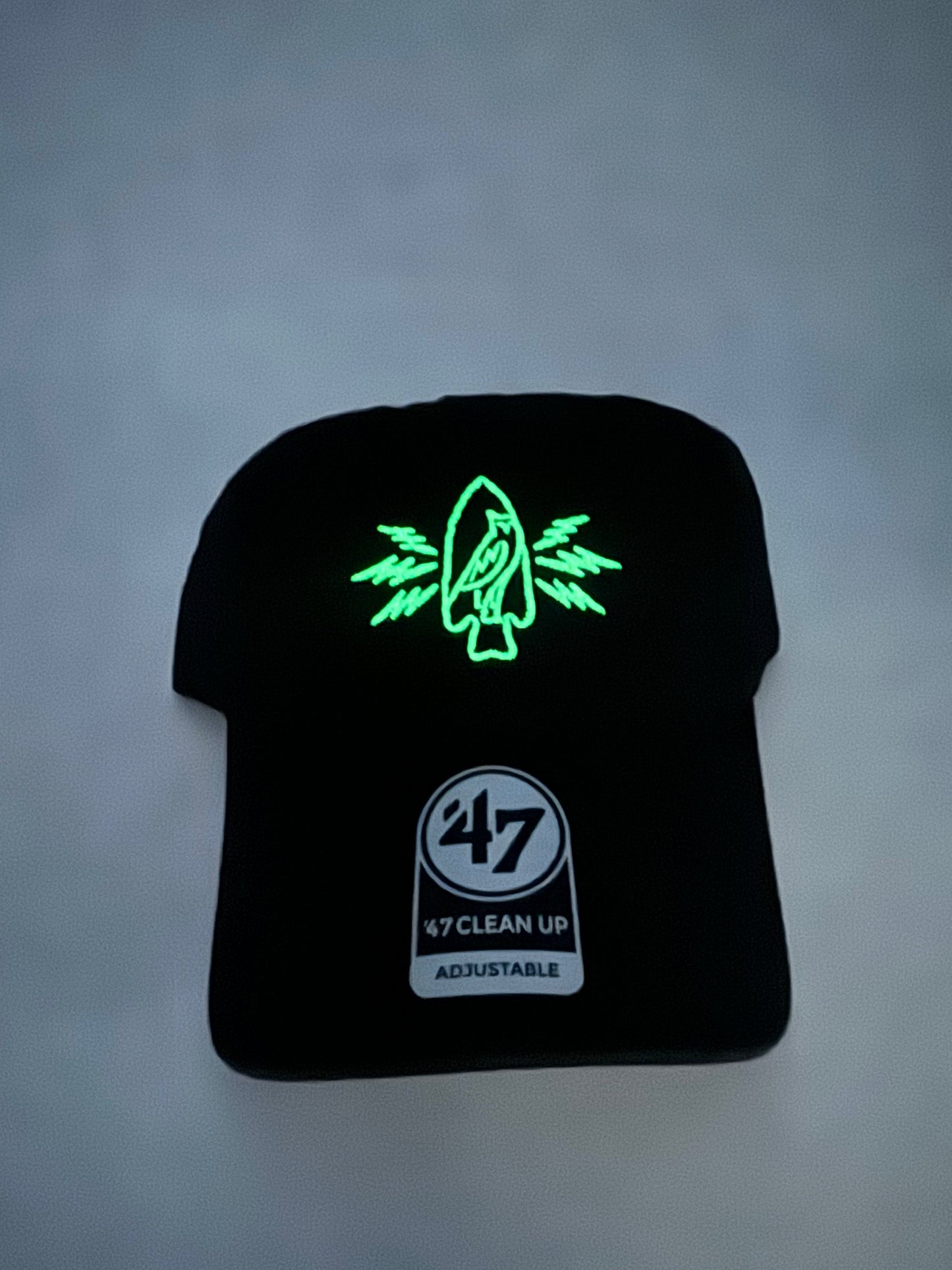 Glow in the Dark 47 Cleanup Hats (Arrowhead and Signal)