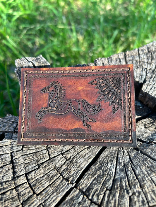 Flag Of Rohan Leather Patch