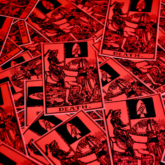 Death Card Sticker